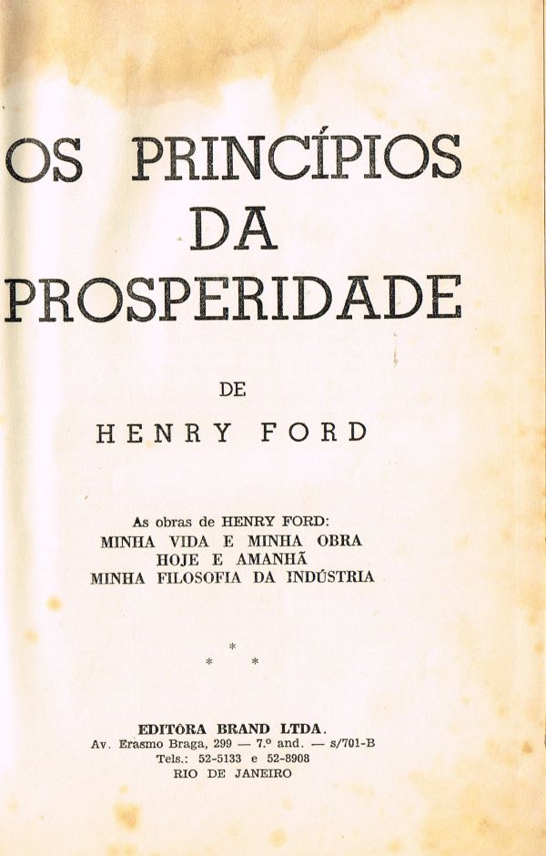 Princípios da Prosperidade, Os - 800 FOR